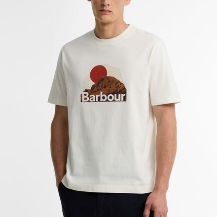 Barbour Wadsworth Relaxed Graphic T-Shirt — White