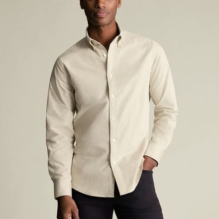 Charles Tyrwhitt Corduroy Shirt — Cream