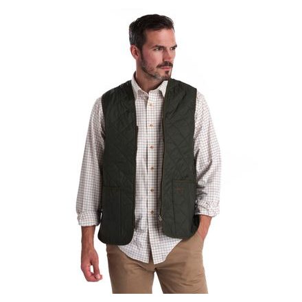 Barbour Quilted Gilet — Classic Olive