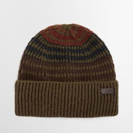 Barbour Harray Beanie Hat — Olive