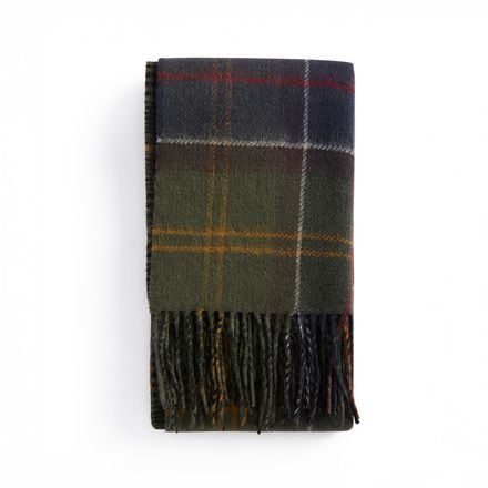 Barbour Dramside Reversible Scarf — Classic Tartan