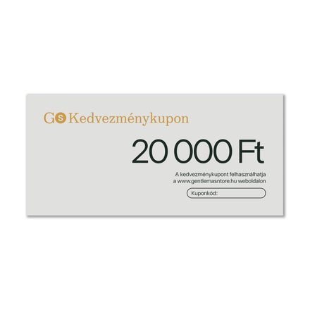 GS Ajándékutalvány 20 000 Ft értékben