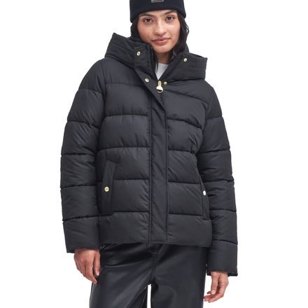 Barbour International Barron Puffer Jacket — Classic Black