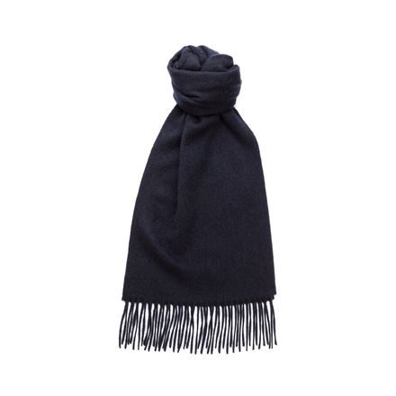 Joshua Ellis Classic Brushed Cashmere Scarf