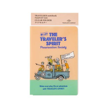 TRAVELER'S notebook — Clear Folder 2026 (Passport)