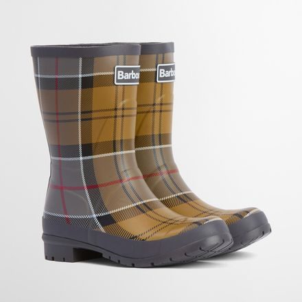 Barbour Banbury Wellington Boots — Dress Tartan