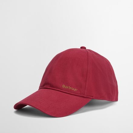 Barbour Milburn Cap — Biking Red