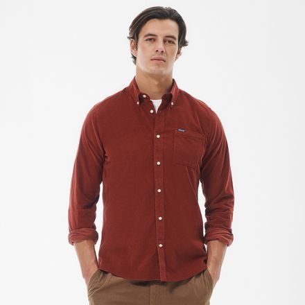Barbour Ramsey Tailored Shirt — Russet Brown