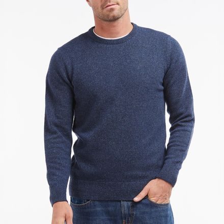 Barbour Tisbury Crew Neck Sweater — Navy