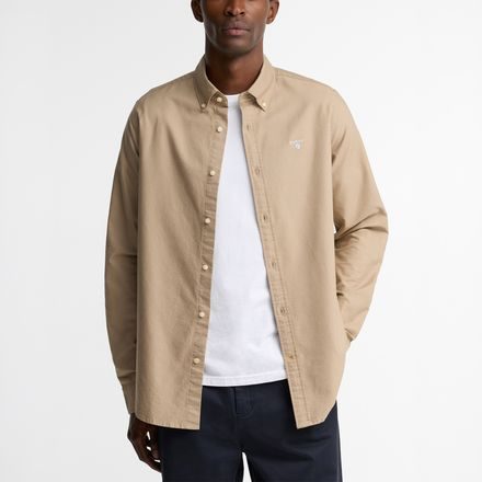 Barbour Oxtown Tailored Shirt — Stone