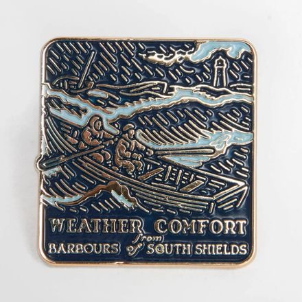 Barbour Archive Pin — Stormy Seas