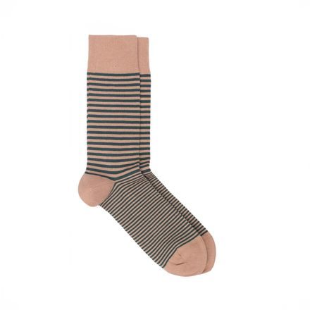 Pedemeia Organic Cotton Pattern Socks — Beige
