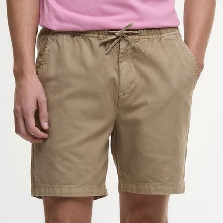 Barbour Washed Oxford Relaxed Shorts