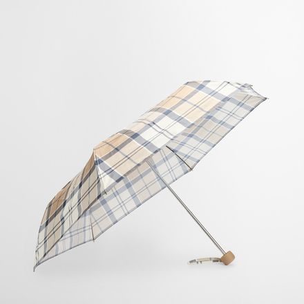 Barbour Portree Tartan Umbrella — Hessian Navy Tartan