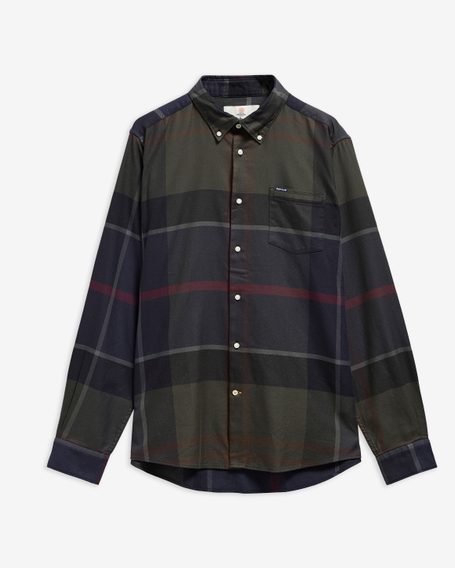 Barbour Dunoon Tailored Shirt — Shadow