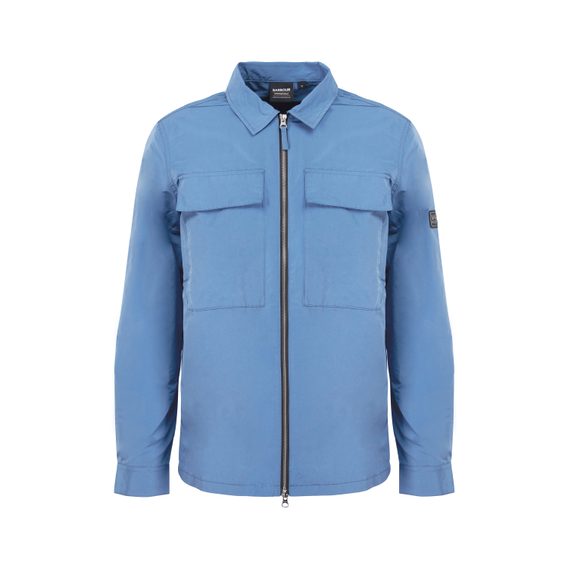 Cipzáras overshirt Barbour International Ray - Blue Horizon