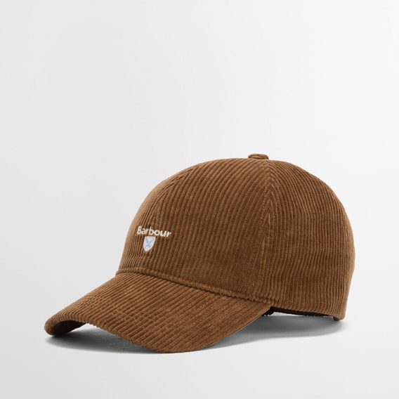 Barbour Preston Cord Cap — Beige