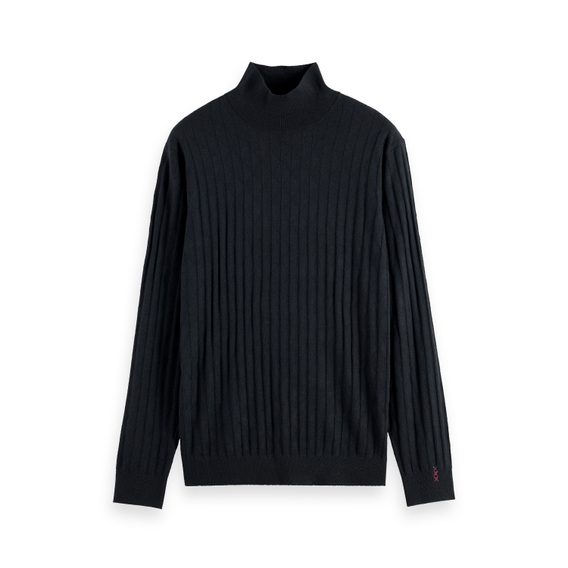Scotch & Soda — Relief Stitch Turtleneck