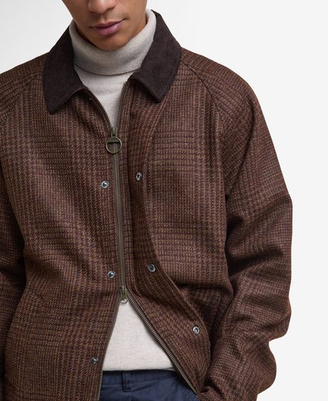 Barbour Tracker Wool Harrington
