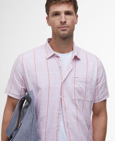 Barbour Swaledale Summer Fit Shirt — True Pink