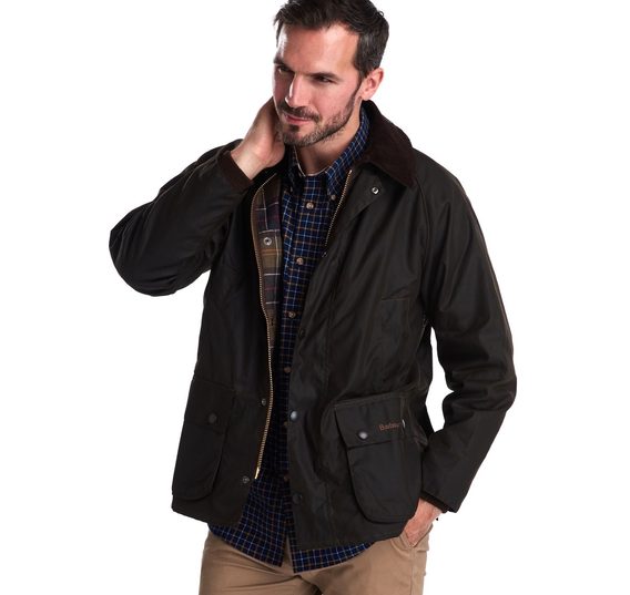 Barbour Classic Bedale kabát viaszos bevonattal - oliva