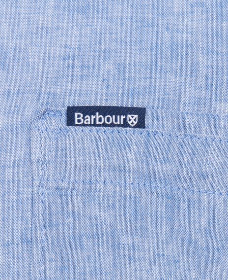 Barbour Nelson Tailored Shirt — Blue