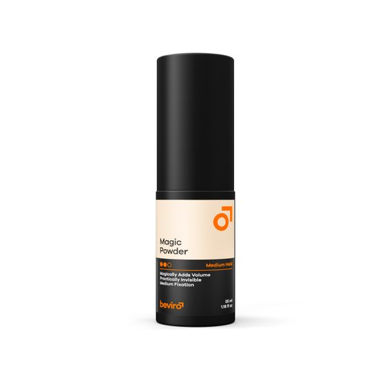 Beviro Magic Powder Medium Hold - közepesen erős hajpor (35 ml)