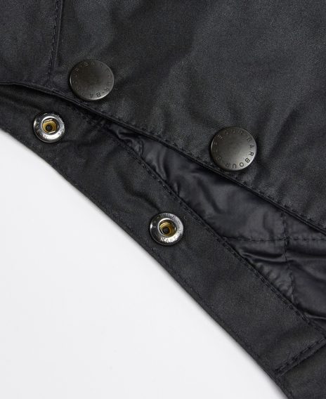 Barbour Wax Storm Hood — Black