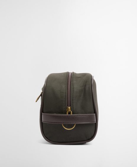 Barbour Waxed Washbag