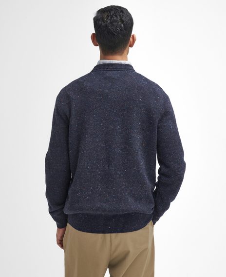 Barbour Tainsbury Crew Neck Jumper — Navy