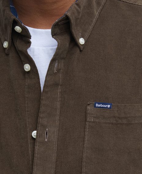 Barbour Ramsey Tailored Shirt — Brown