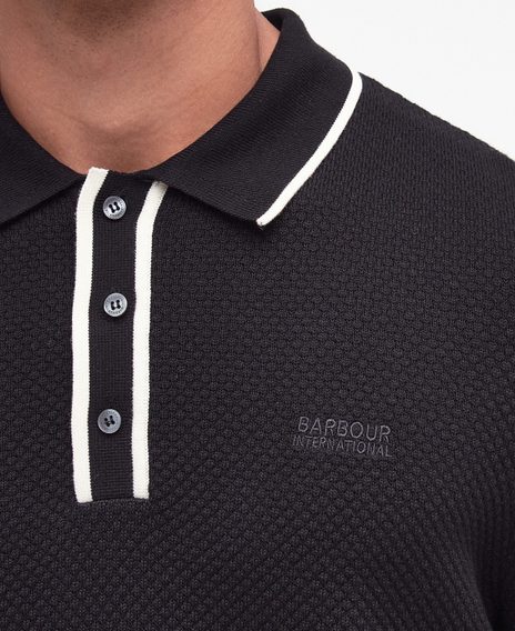 Barbour International Newgate Knitted Polo Shirt