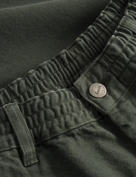 forét Clay Pants — Dark Moss