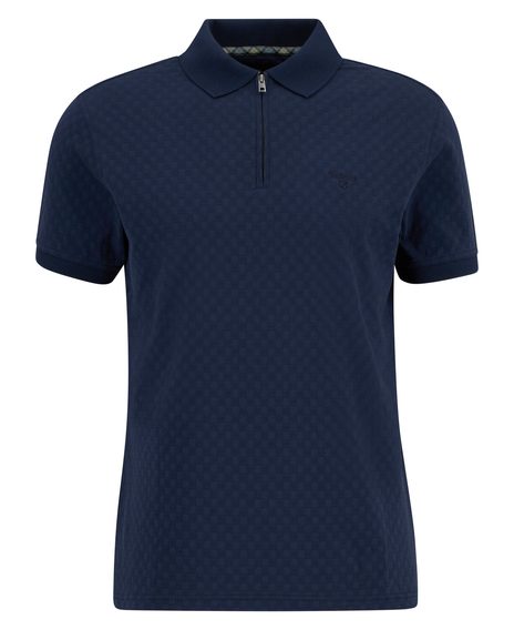 Barbour Hockham Tailored Fit Polo Shirt — Navy