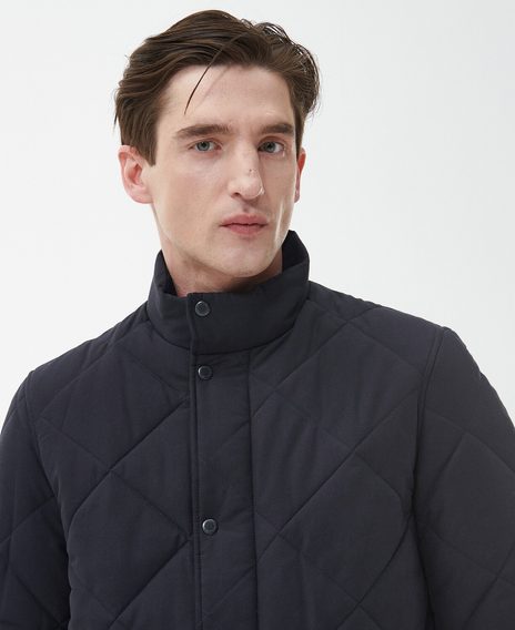 Barbour Winter Chelsea Quilted Jacket — Classic Navy