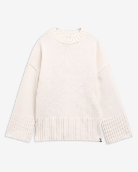 Barbour Gaia Knitted Jumper — White