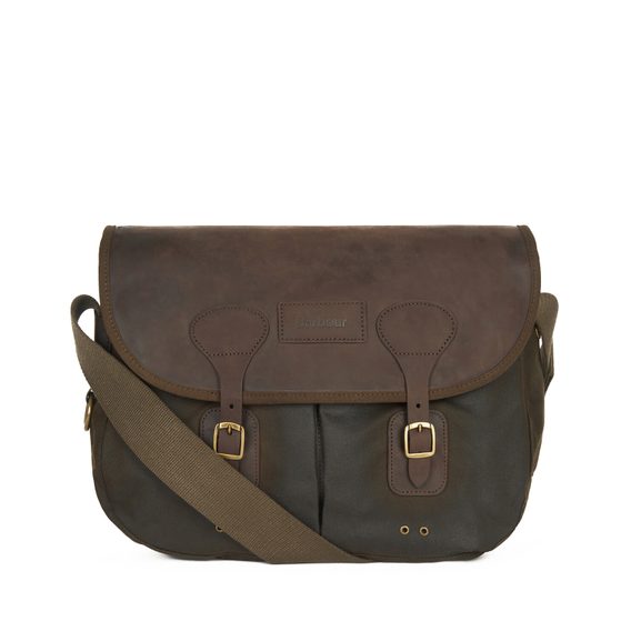 Barbour Wax Leather Tarras Bag