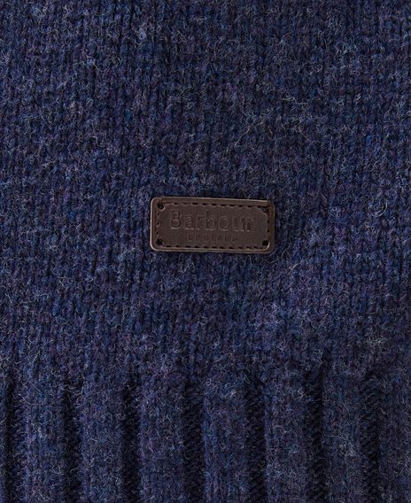 Barbour Duffle kötött pulóver — Dark Denim