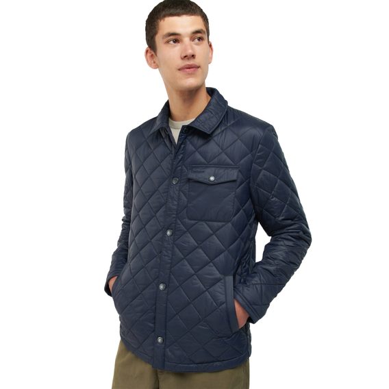 Barbour Newbie steppelt kabát — Navy