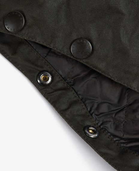 Barbour Wax Storm Hood — Olive