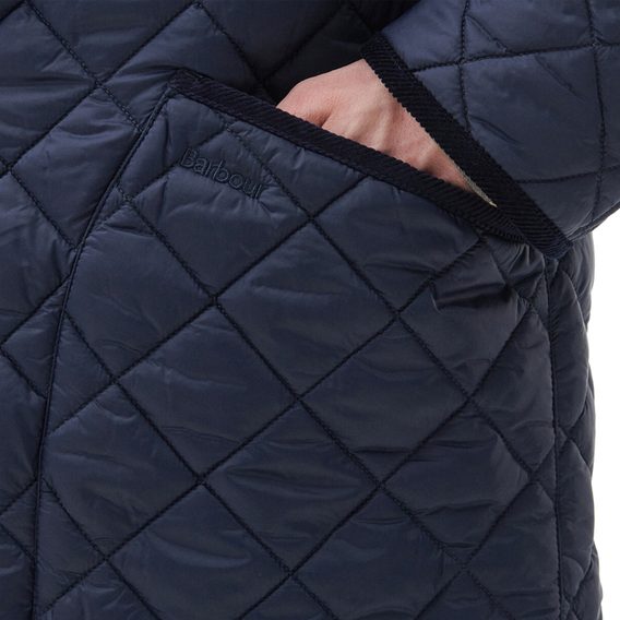 Barbour Modern Liddesdale Quilted Jacket — Classic Navy