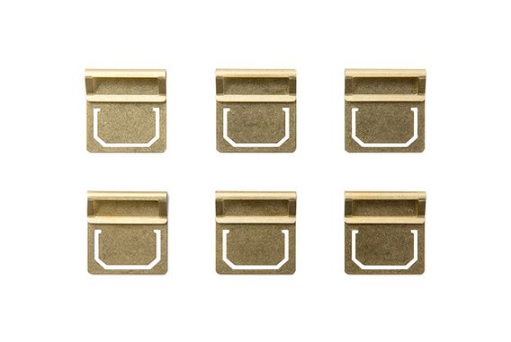 TRAVELER'S COMPANY BRASS PRODUCTS sárgaréz könyvjelzők