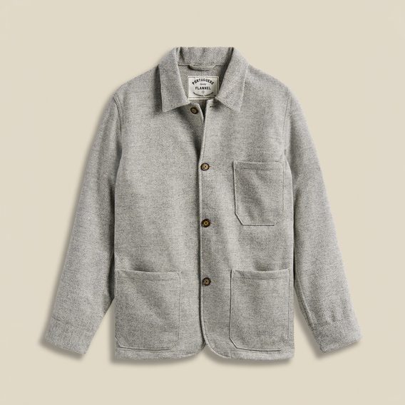 Portuguese Flannel — Labura Herringbone Wool