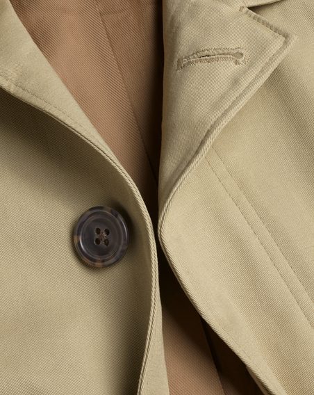 Charles Tyrwhitt Showerproof Cotton Raincoat — Limestone