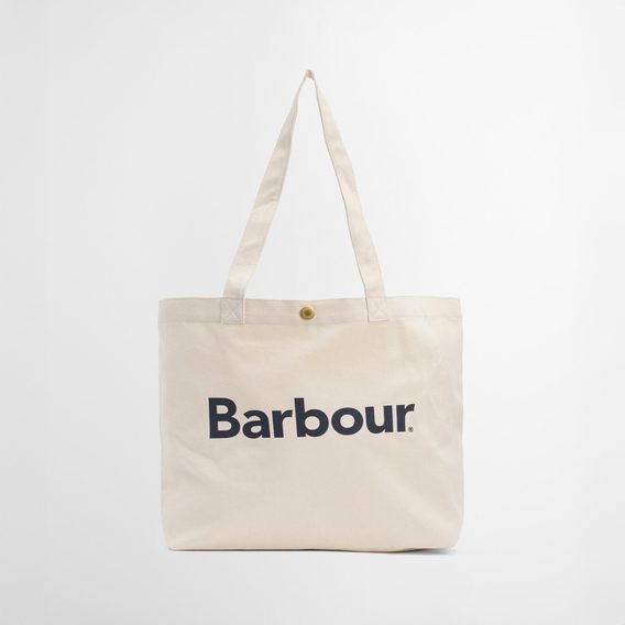 Barbour Logo Tote Bag