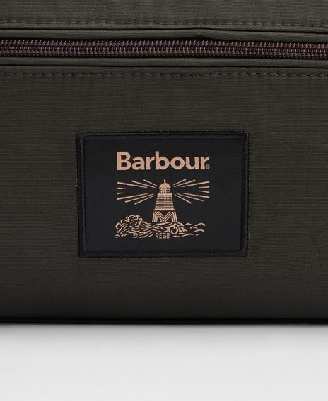 Barbour Waxed Washbag