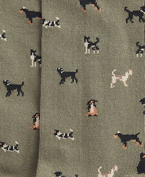 Barbour Mavin Socks — Mid Olive / Dog