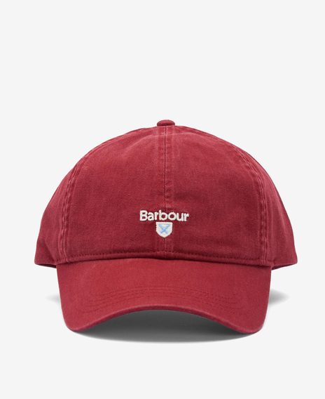 Barbour Cascade Sports Cap — Deep Red