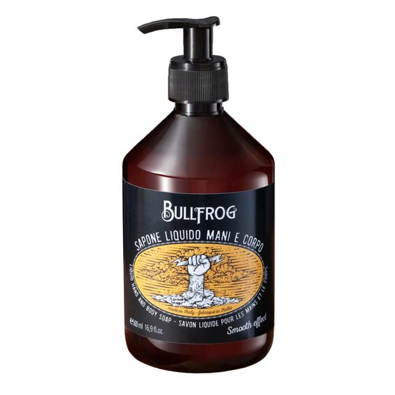 Folyékony test- és kézszappan Bullfrog Liquid Hand & Body Soap (500 ml)