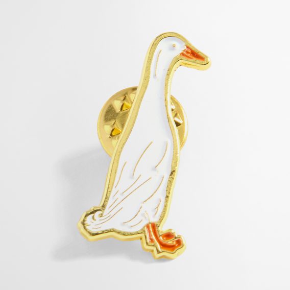 Barbour Bird Pin — Runner Duck